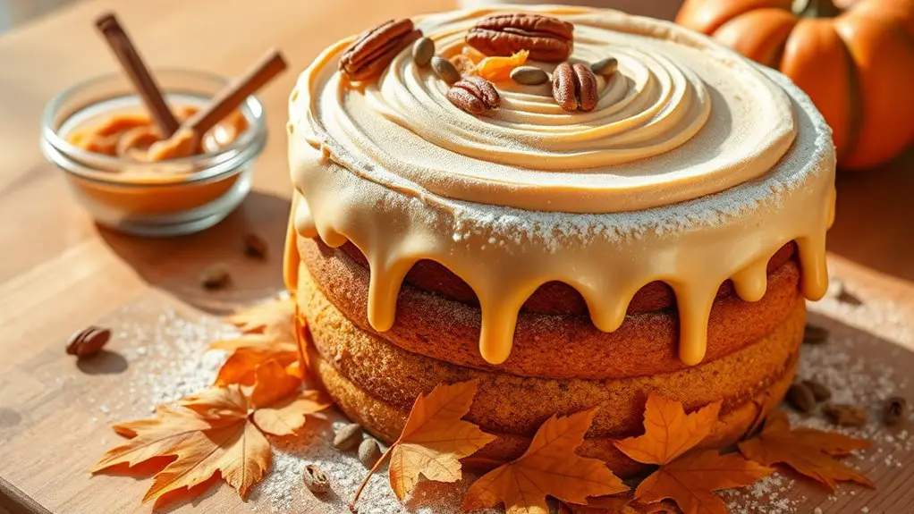 delicious autumn flavored dessert