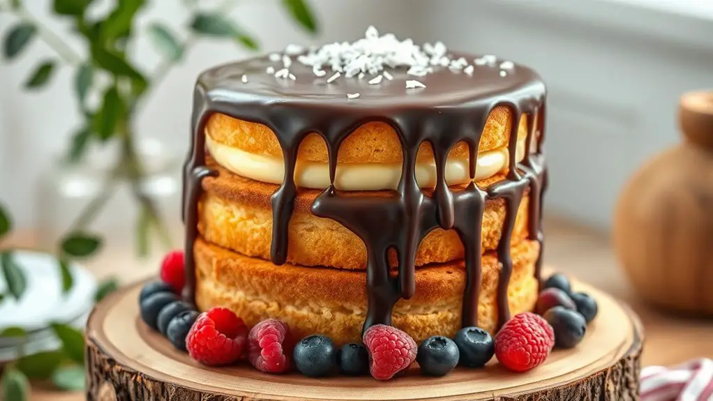 delicious boston cream cakes