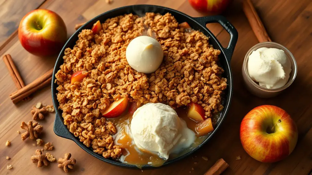 delicious caramel apple dessert