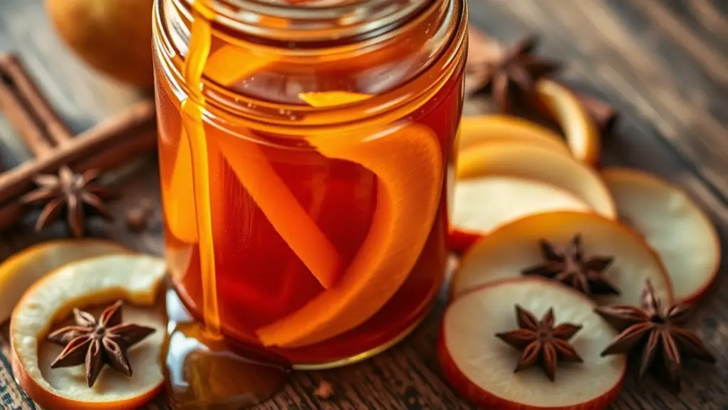 delicious caramel apple infusion