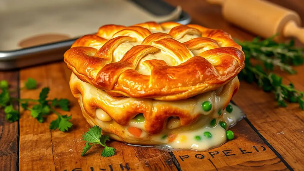 delicious chicken pot pie