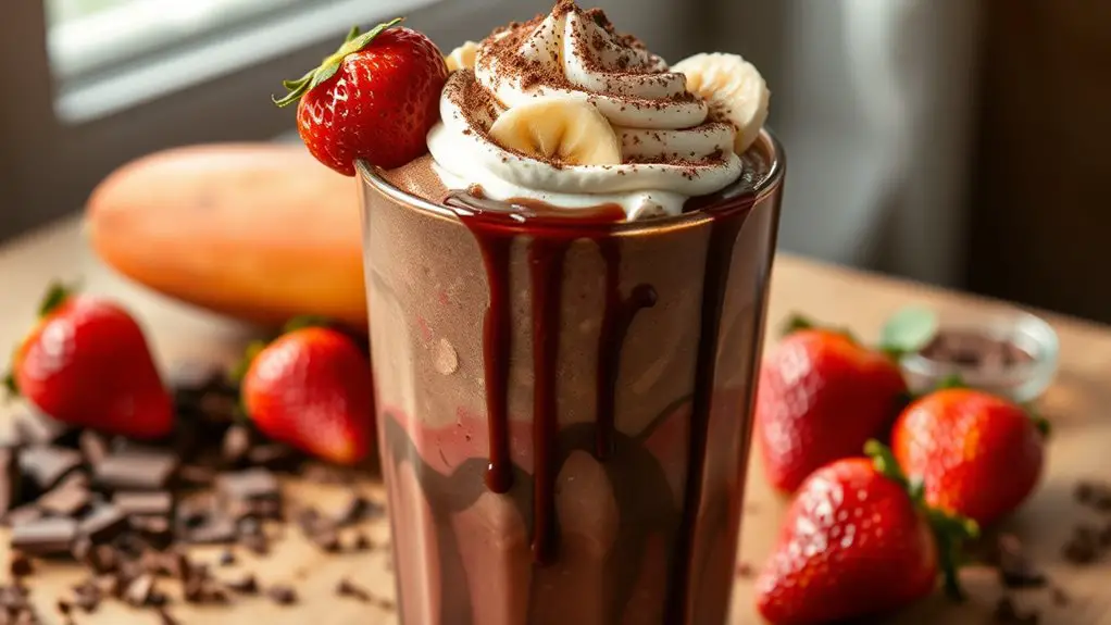 delicious fruity chocolate blend