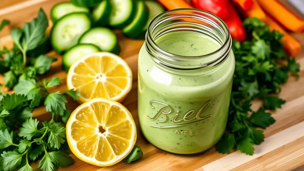 delicious green goddess dressings