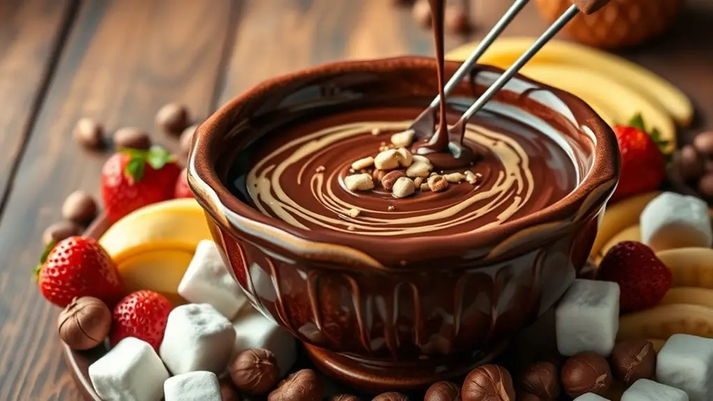 delicious hazelnut chocolate dip