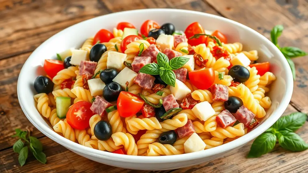 delicious italian pasta salads