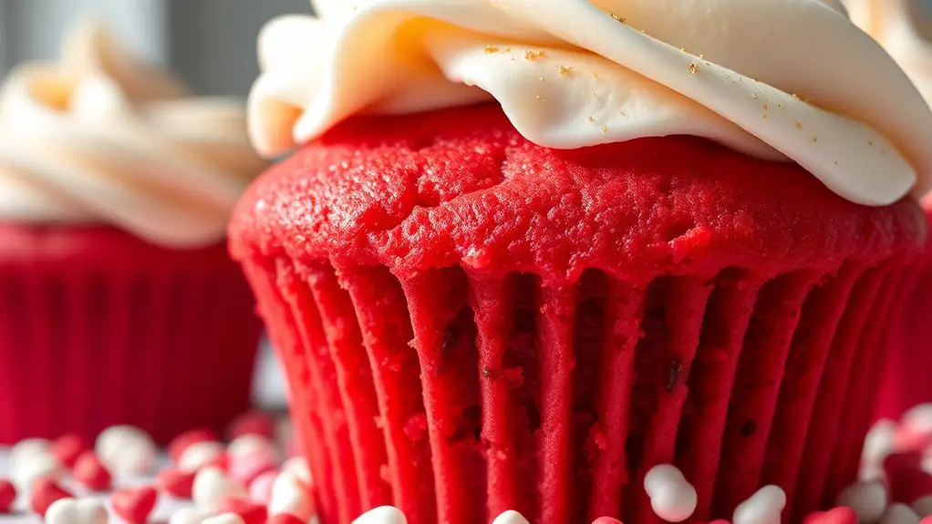 delicious red velvet cupcakes