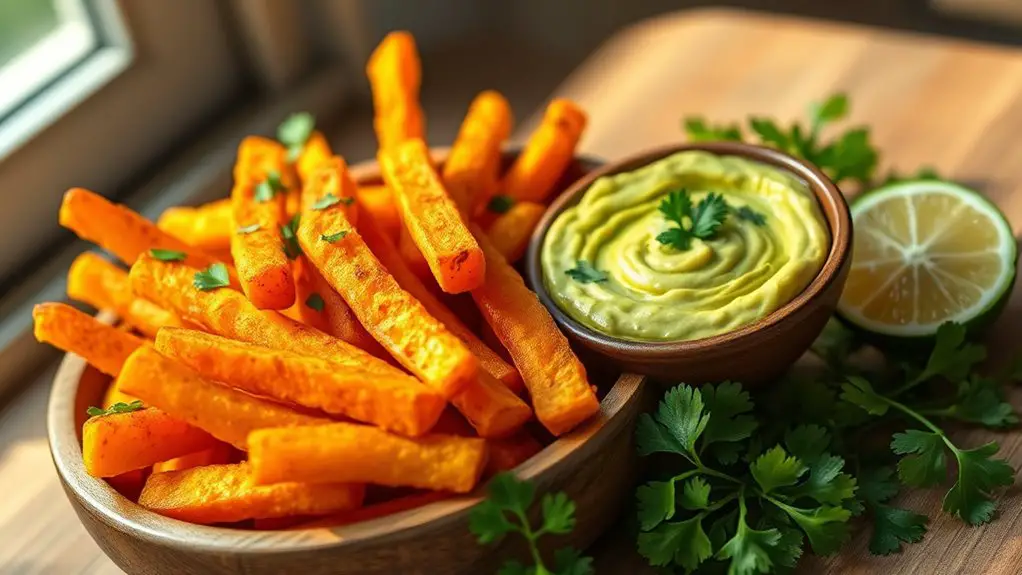 delicious sweet potato fries