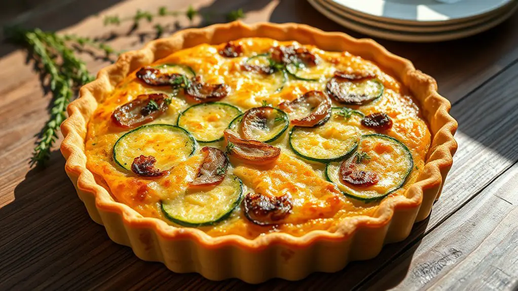 delicious vegetable quiche recipes