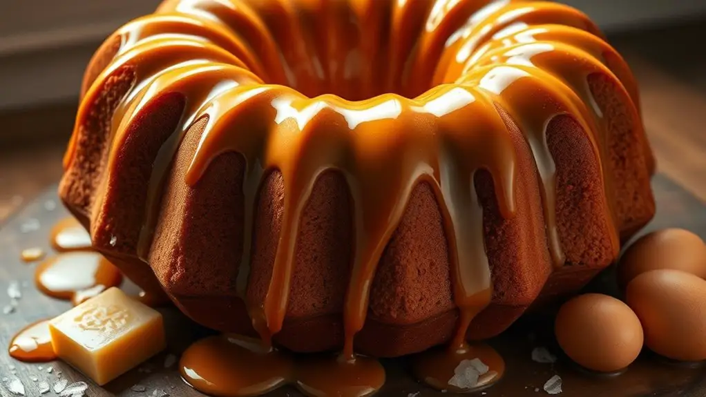 deliciously rich caramel dessert