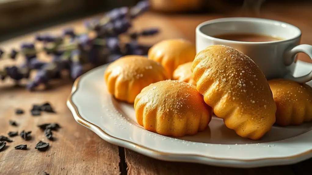 earl grey flavored pastries