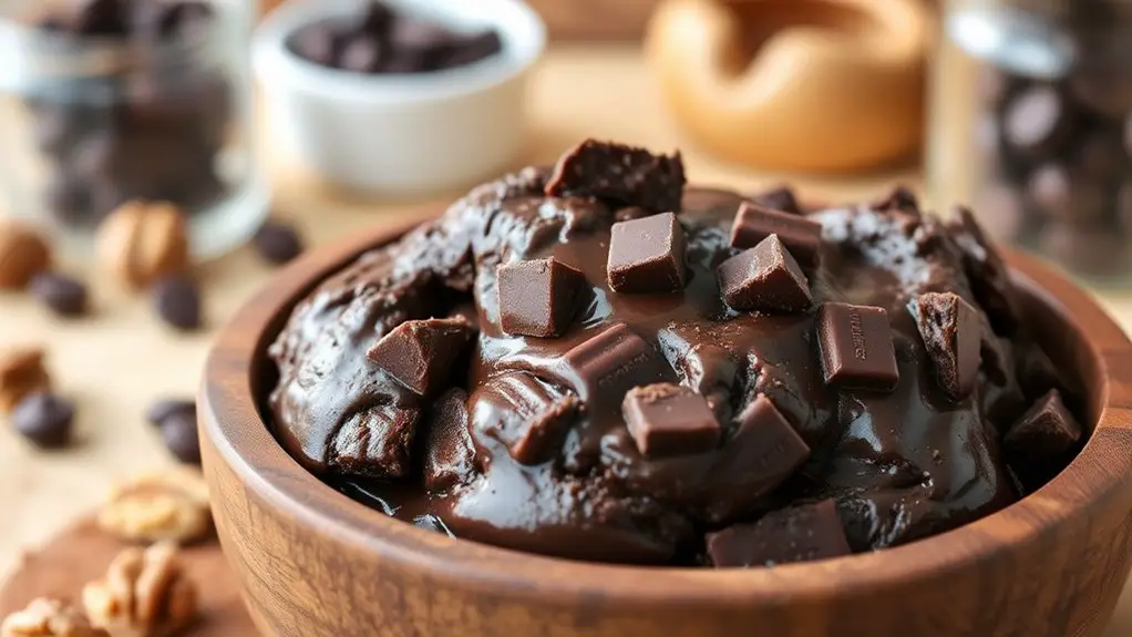 edible brownie batter dough