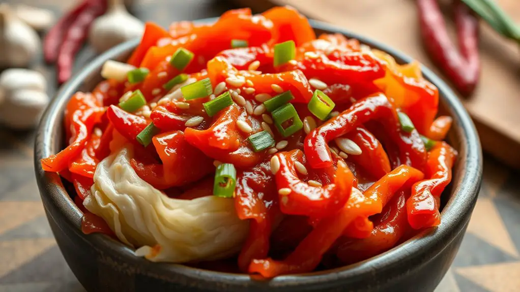 fermented spicy vegetable dish