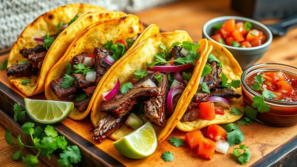 flavorful chipotle steak tacos