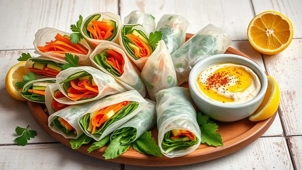 5 Rice Paper Roll Recipes Bursting With Fresh Veggies