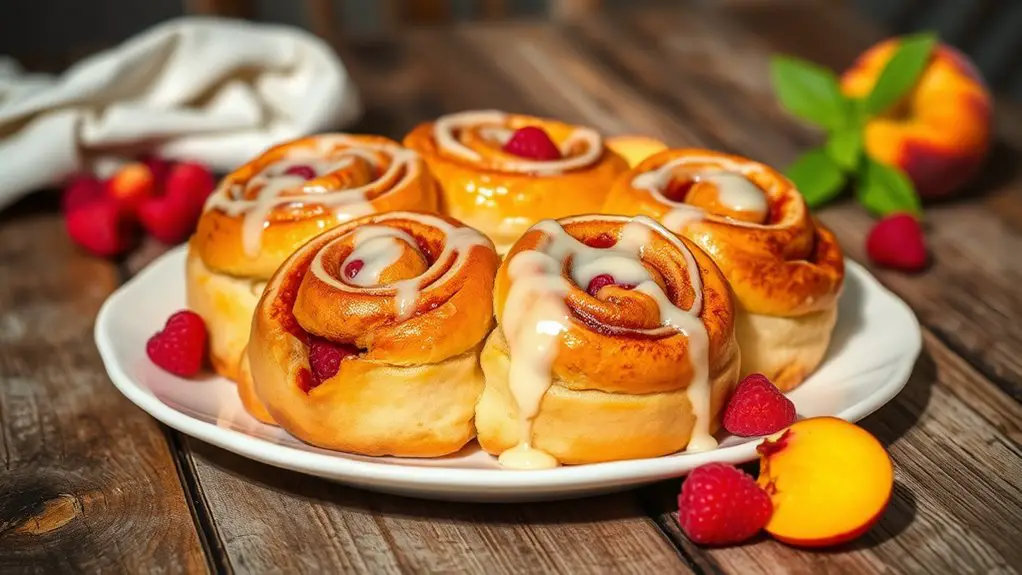 5 Springtime Cinnamon Roll Recipes With Fruity Glaze