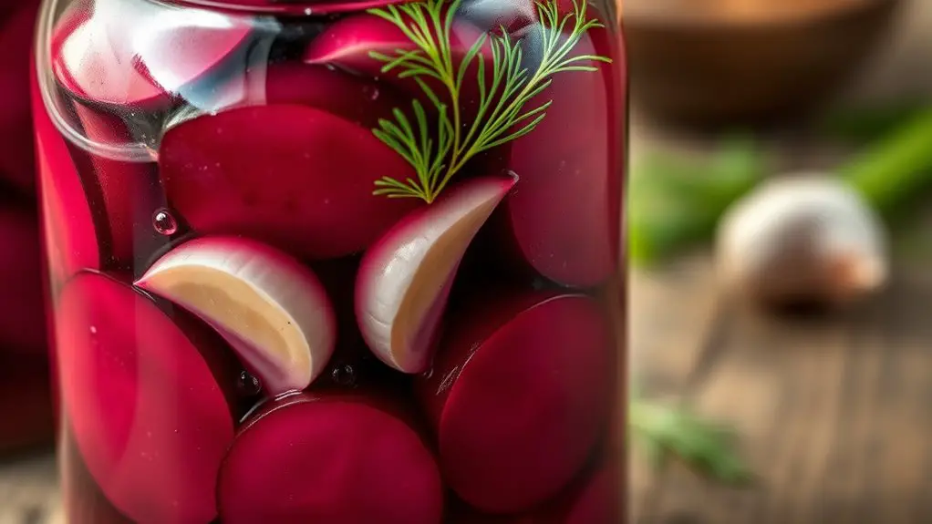 garlic dill pickled beets