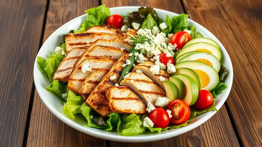 grilled chicken salad delight