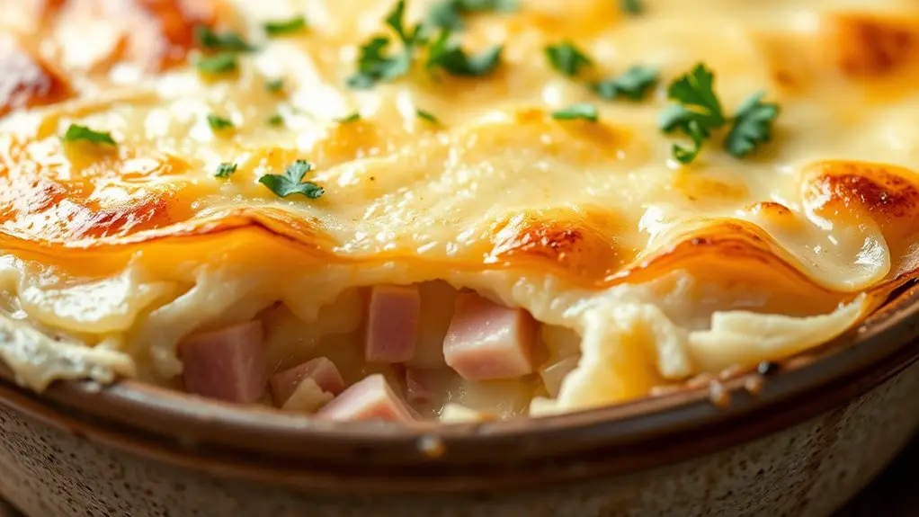 ham and cheese casserole