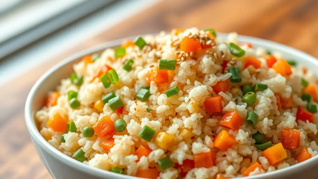 healthy cauliflower rice substitute