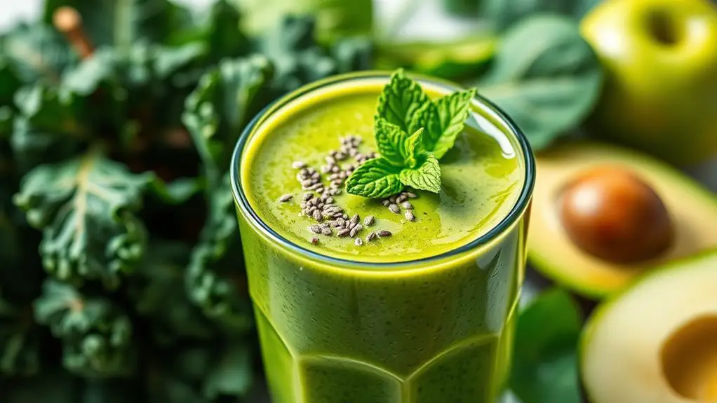 healthy green smoothie recipe