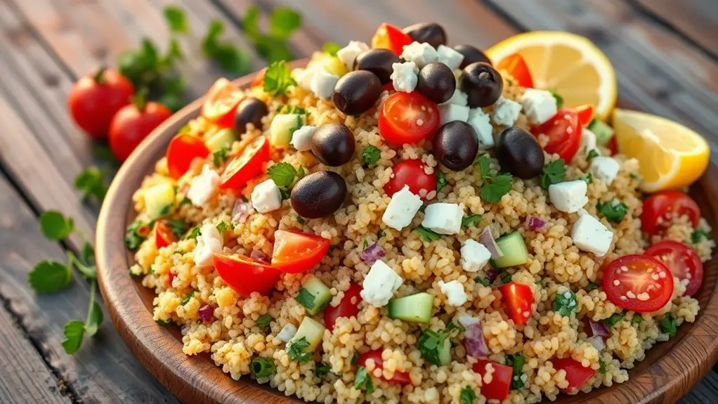 healthy quinoa salad recipe