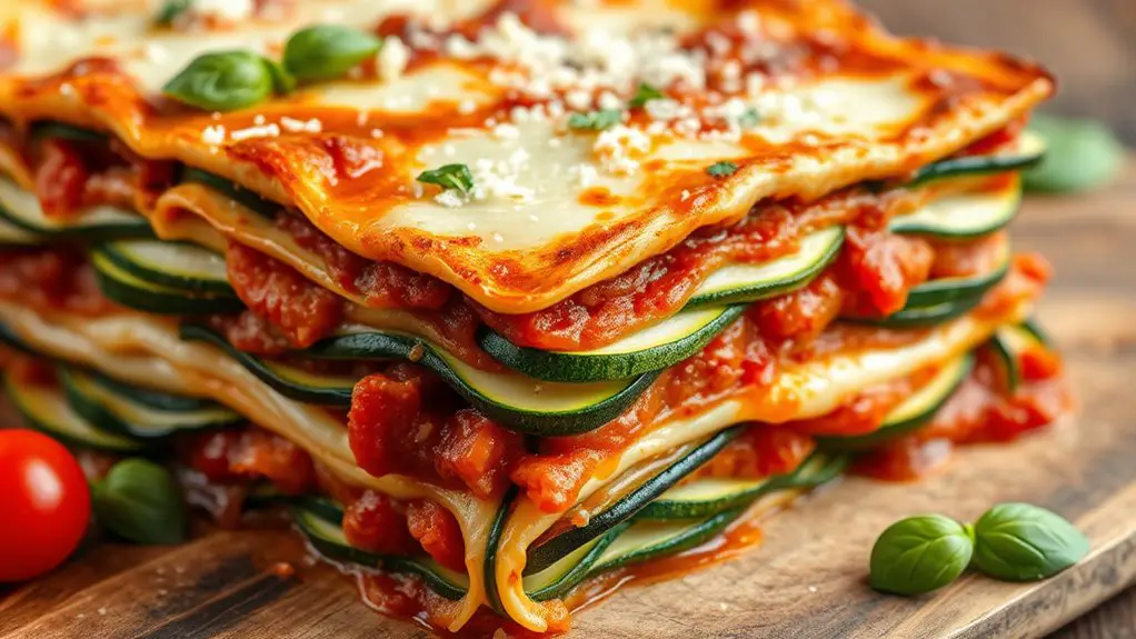 healthy vegetable lasagna recipe