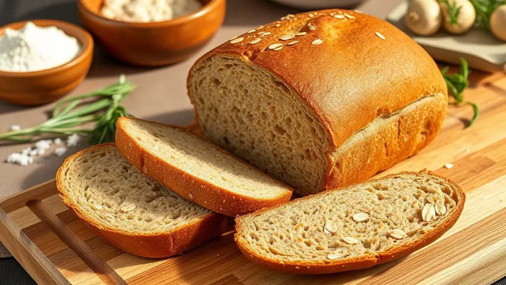 healthy whole wheat bread