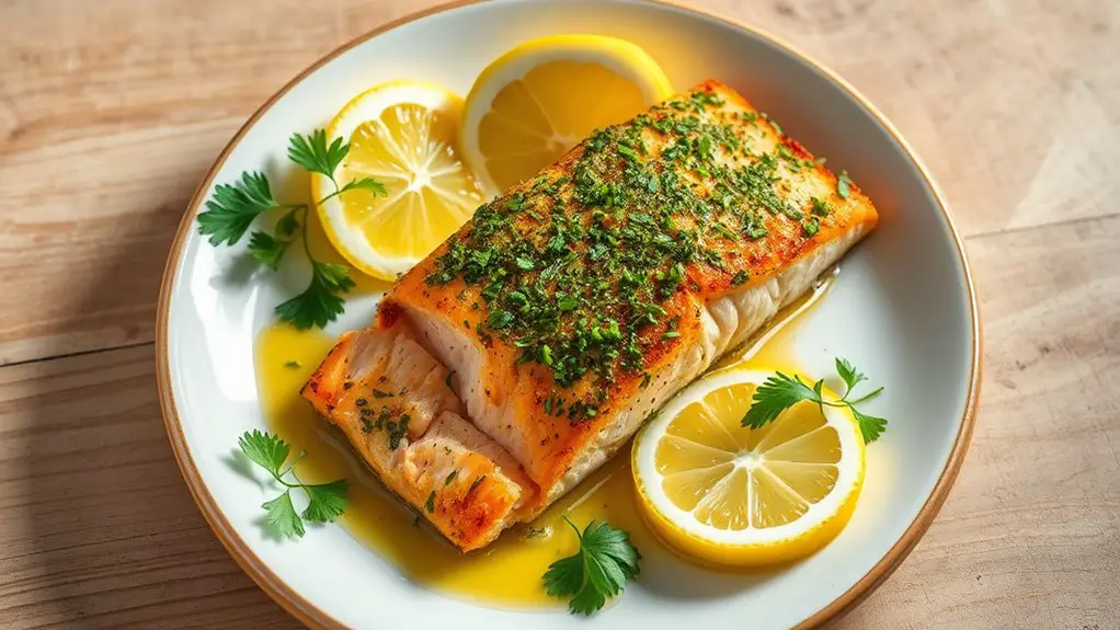 herb crusted salmon recipe