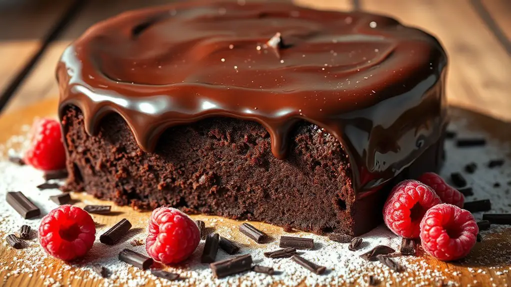 indulgent rich chocolate dessert