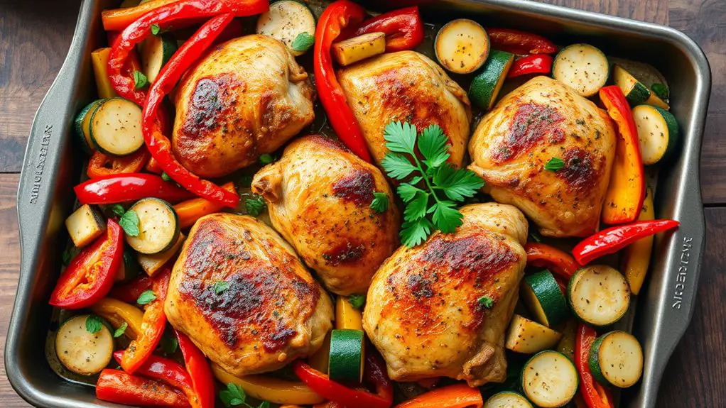 italian chicken with vegetables