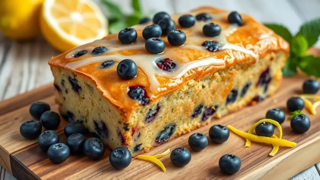 lemon blueberry loaf recipe