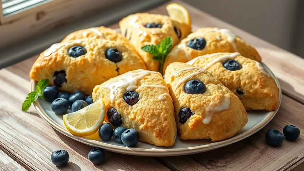 lemon blueberry scone recipe