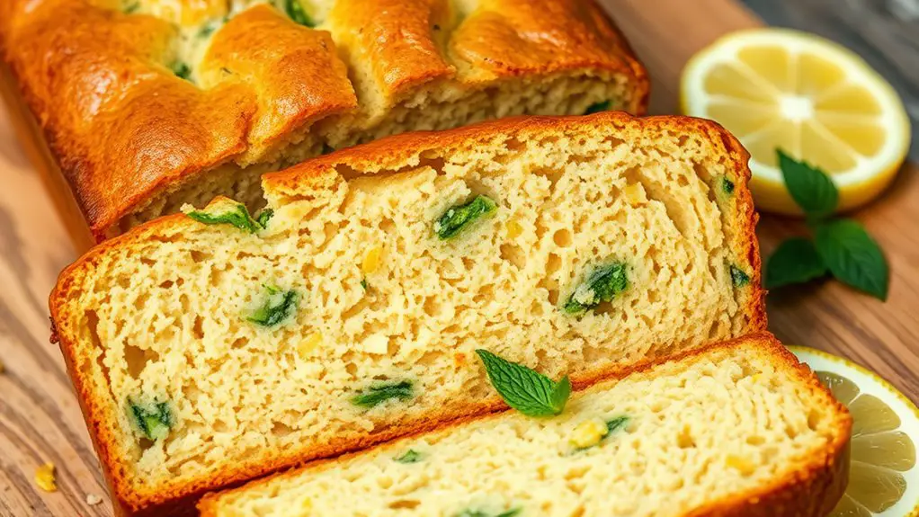 lemon infused zucchini bread recipe