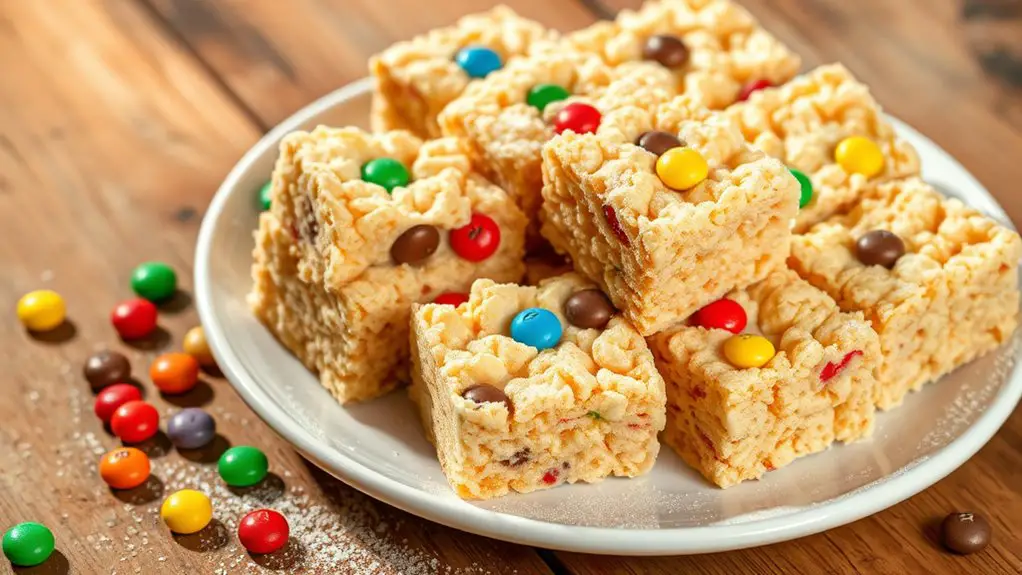 m m s rice krispies treats