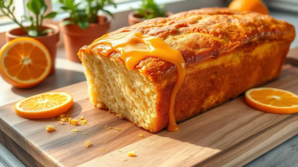 moist and flavorful orange cake