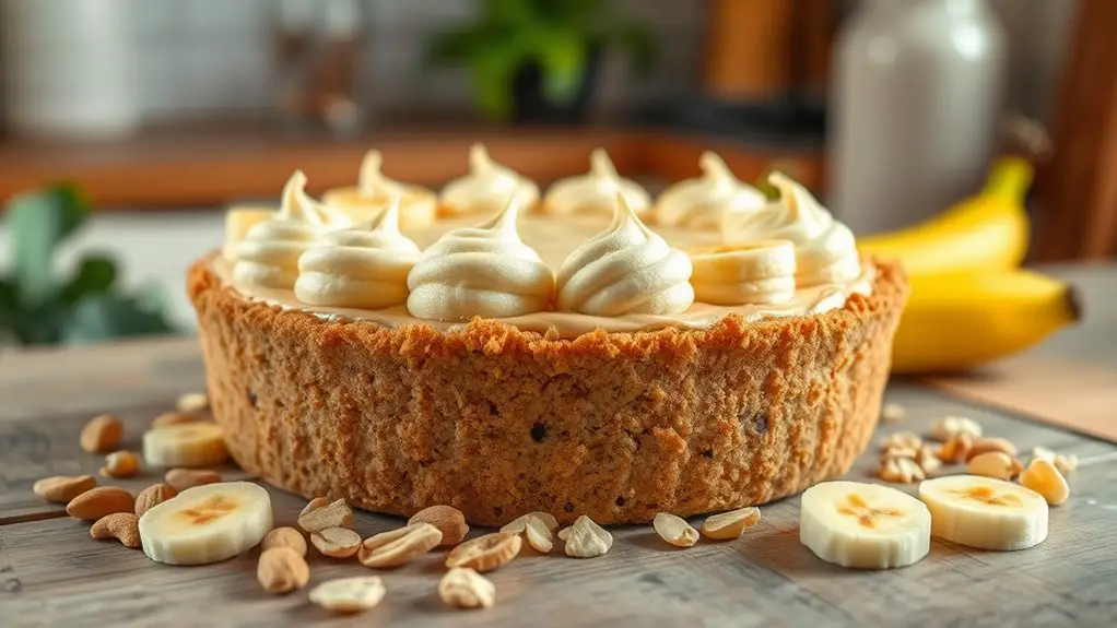 peanut butter banana dessert