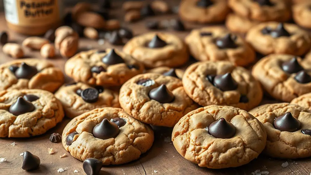 peanut butter protein cookies