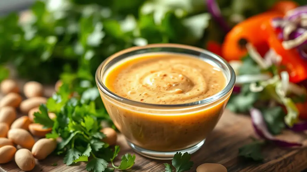 peanut dressing creamy recipe