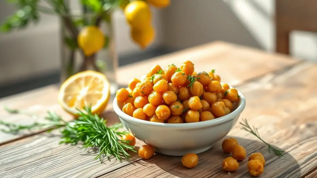 5 Roasted Chickpea Snack Recipes High in Protein