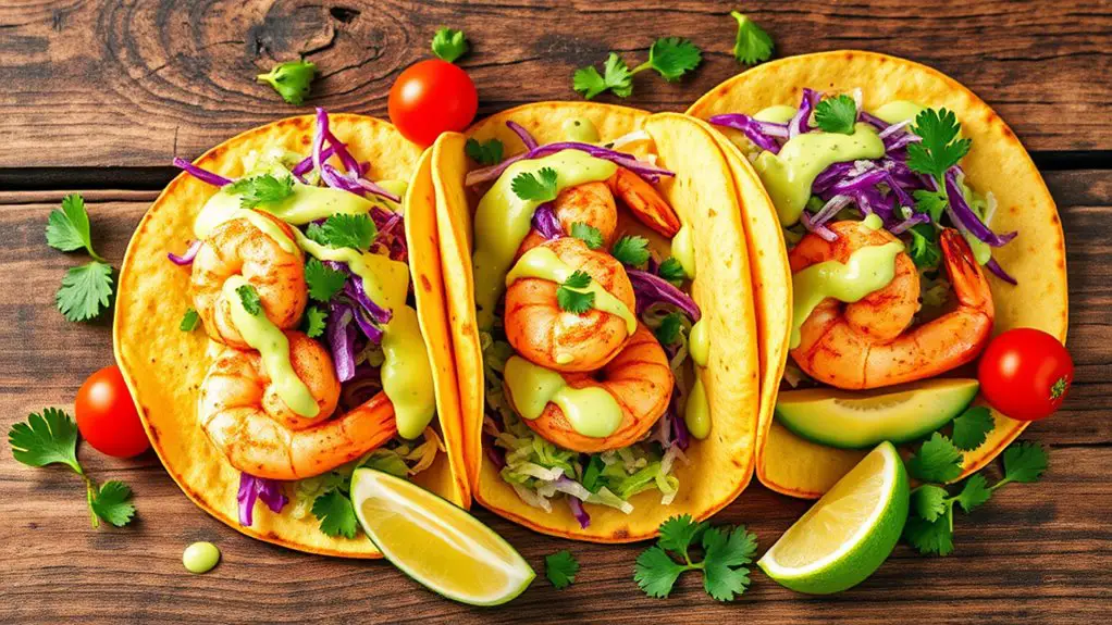 quick and easy shrimp tacos