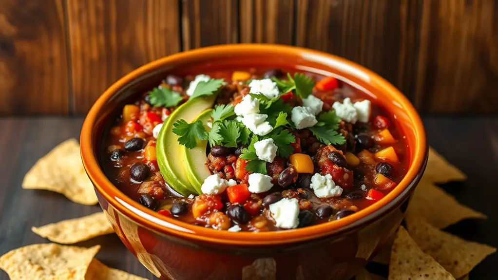 quinoa and black bean chili