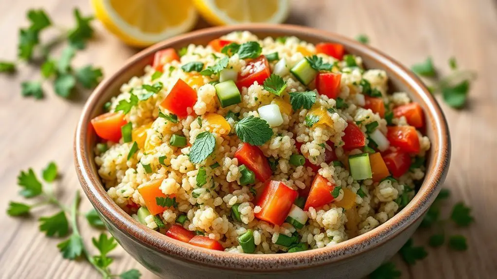 quinoa based mediterranean salad recipe