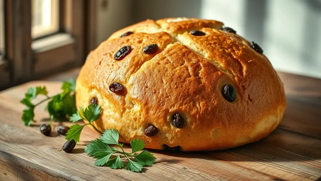 raisin and caraway bread