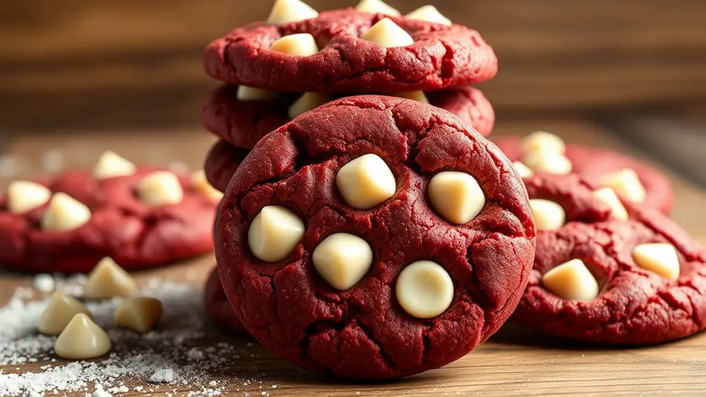 red velvet cookie delight