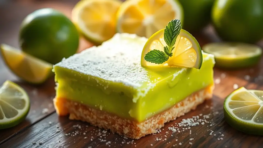 refreshing citrus dessert bars