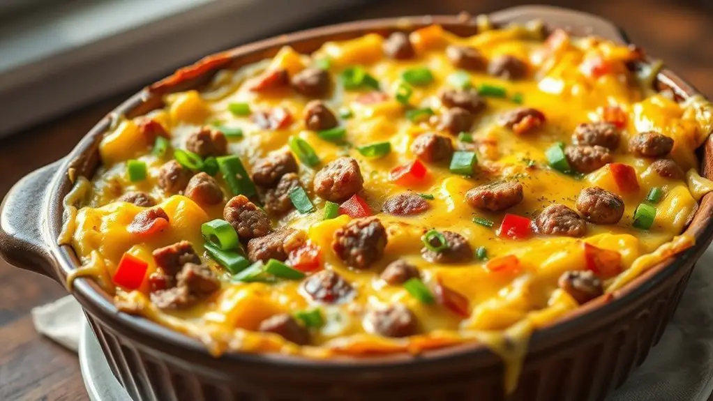 sausage and egg casserole