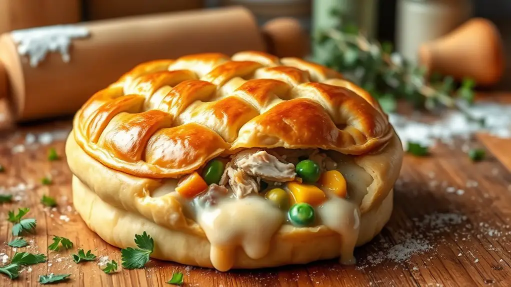 savory chicken pie recipe