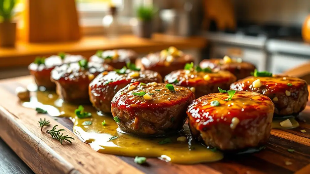 savory garlic butter bites