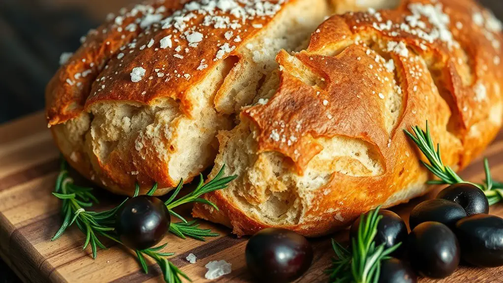 savory olive herb bread