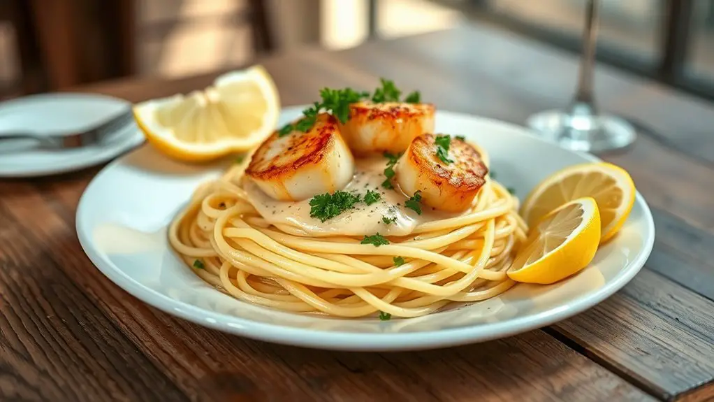 scallops and pasta recipes